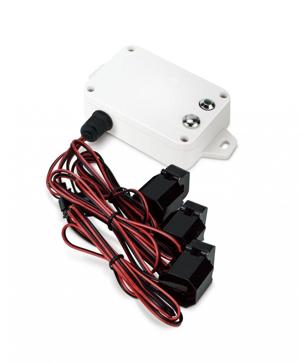 PLANET IP53 LoRaWAN 3-Phase Current Meter 3 x 75A Clamp-On CT Alb