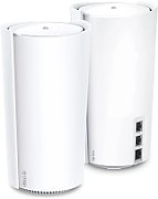 TP-Link Deco XE200(2-pack) Tri-band (2.4 GHz / 5 GHz / 6 GHz) Wi-Fi 6E (802.11ax) Alb 1 Intern