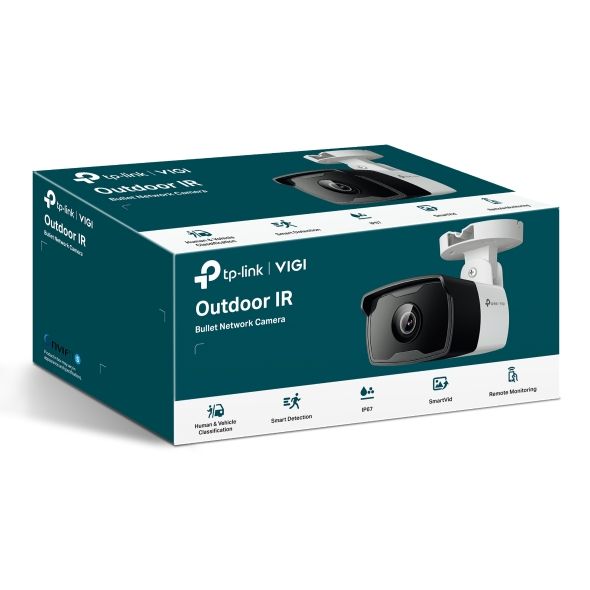 TP-Link VIGI C330I(6MM) camere video de supraveghere Glonț (formă) IP cameră securitate Exterior 2304 x 1296 Pixel Pe Tavan/Perete/Braț