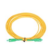 Extralink EX.10253 cablu InfiniBand/fibră optică 1 m SC FTTH Galben