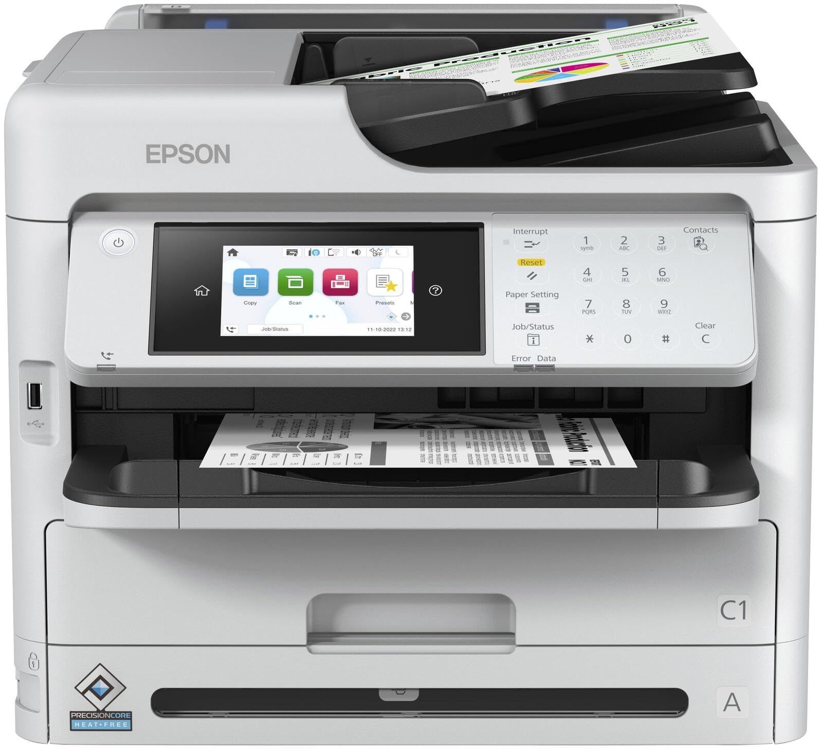 Epson WorkForce Pro WF-M5899DWF Cu jet de cerneală A4 1200 x 2400 DPI 34 ppm Wi-Fi