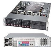 Supermicro SuperServer 2028R-C1R LGA 2011-v3 Cabinet metalic (2U) Negru