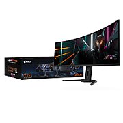 GIGABYTE AORUS CO49DQ monitoare LCD 124,5 cm (49 ) 5120 x 1440 Pixel DQHD OLED Negru