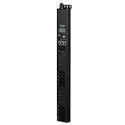 PLANET Vertical IP-based 8-port unități de distribuție a energiei electrice (PDU) 0U Negru