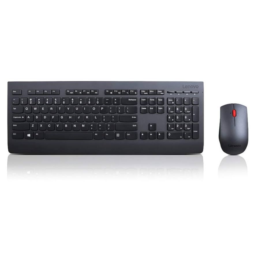 Lenovo 4X30H56804 tastaturi Mouse inclus Universală RF fără fir Daneză Negru