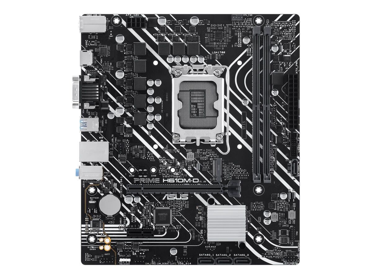 ASUS PRIME H610M-D Intel H610 LGA 1700 micro-ATX
