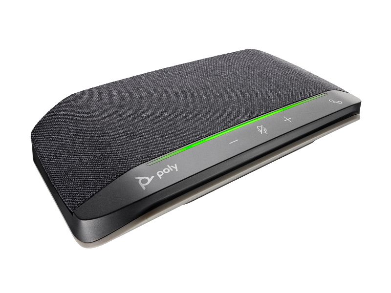 POLY Sync 10 Speakerphone +USB-A to USB-C Cable telefoane cu difuzor PC-ul Negru