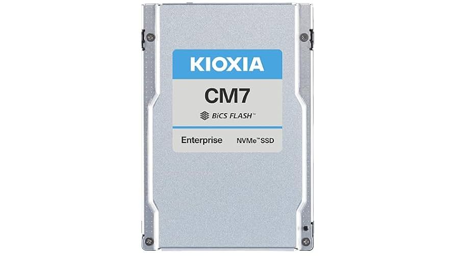 Kioxia SSD CM7-R 15.36TB U.3 (15mm) NVMe Gen5 SIE Read Intensive DWPD 1 | KCMYXRUG15T3
