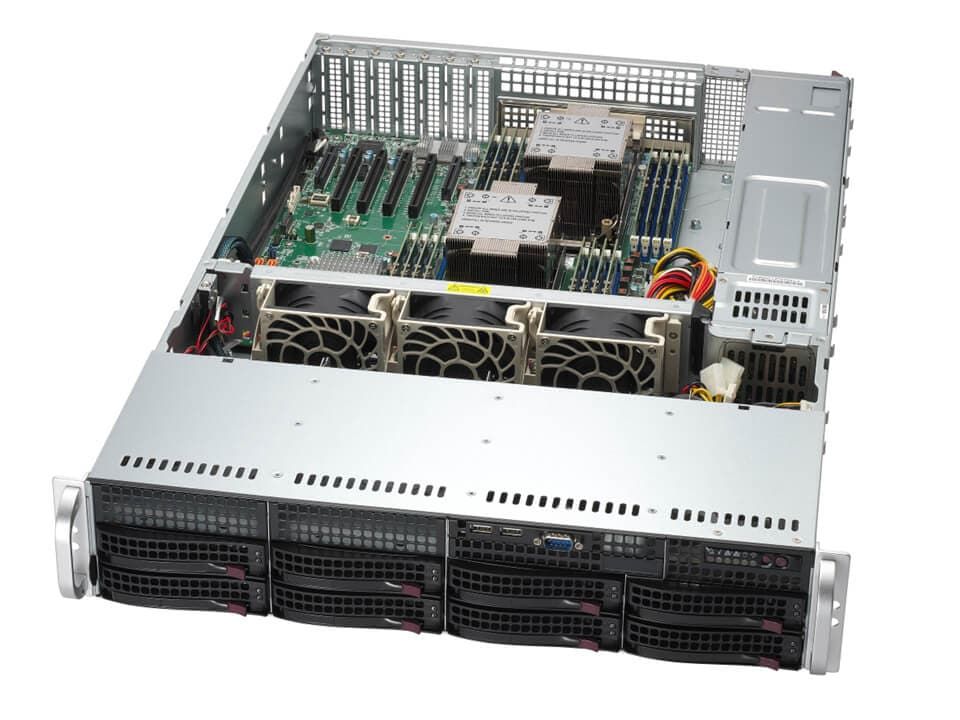 Supermicro SYS-621P-TRT Rack Server (2U) Intel® Xeon® Scalable Generația 5/4. DDR5 SDRAM 1200W
