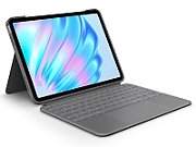 Logitech Combo Touch QWERTY Engleză Regatul Unit Smart Connector Gri