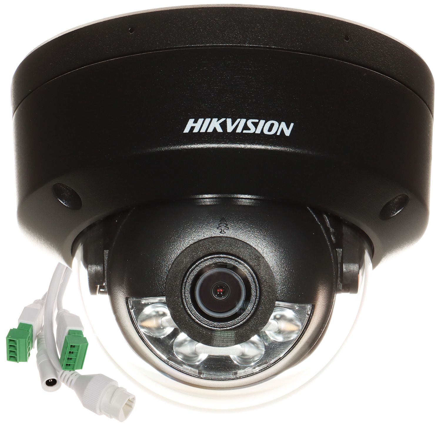 Hikvision DS-2CD2143G2-LIS2U(2.8mm)(NEGRU) 4 MP cameră de rețea dome fixă cu Acusense și iluminare hibridă inteligentă