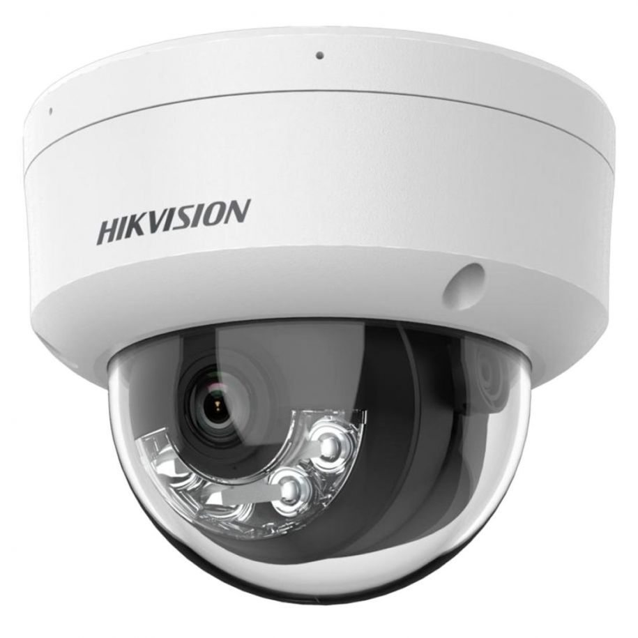 Hikvision DS-2CD2143G2-LIS2U(4mm) Cameră de rețea dome fixă de 4 MP cu Acusense și iluminare hibridă inteligentă
