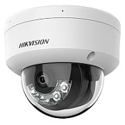 Hikvision DS-2CD2143G2-LIS2U(4mm) Cameră de rețea dome fixă de 4 MP cu Acusense și iluminare hibridă inteligentă