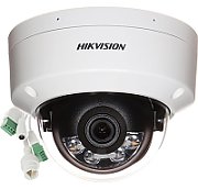 Hikvision DS-2CD2163G2-LIS2U(4mm) 6 MP cameră de rețea dome fixă cu Acusense și iluminare hibridă inteligentă