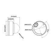 Hikvision DS-2CD2163G2-LIS2U(4mm) 6 MP cameră de rețea dome fixă cu Acusense și iluminare hibridă inteligentă