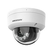 Hikvision DS-2CD2183G2-LIS2U(4mm) 8 MP cameră de rețea dome fixă cu Acusense și iluminare hibridă inteligentă