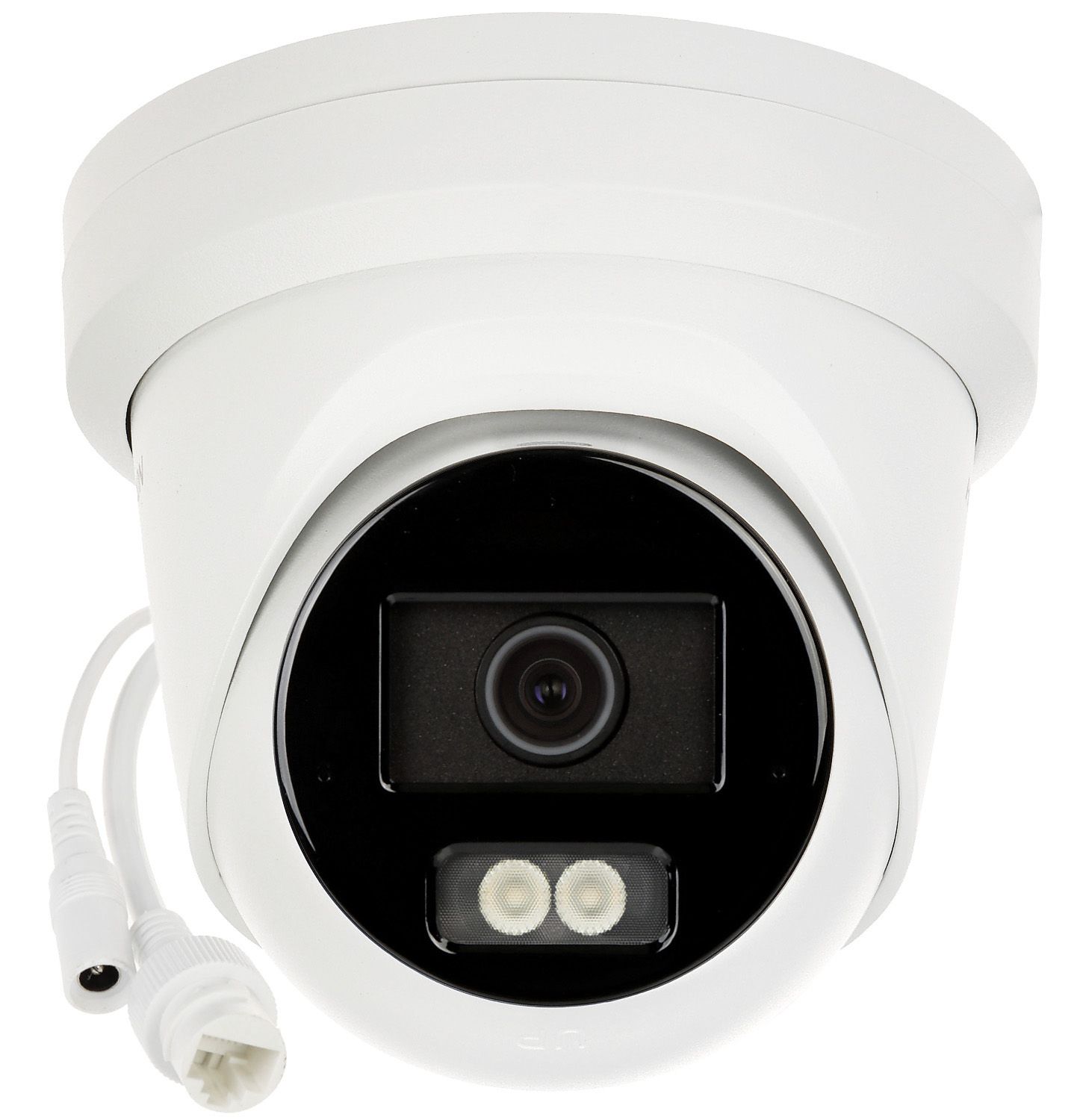 Hikvision DS-2CD2383G2-LI2U(2.8mm)(NEGRU) cameră de rețea turret 8 MP cu Acusense și iluminare hibridă inteligentă fixă