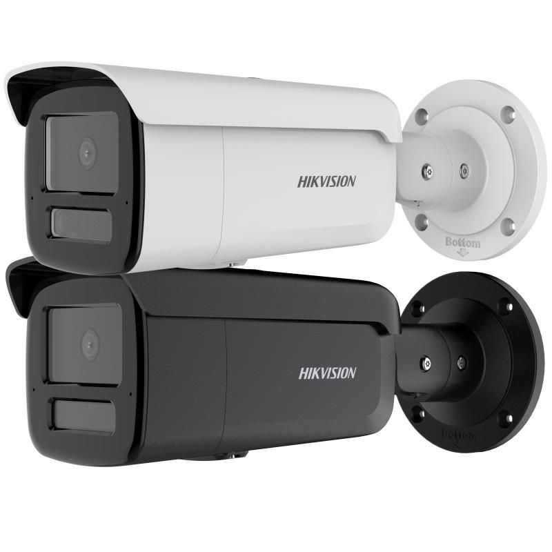 Hikvision DS-2CD2T23G2-4LI(2.8mm) 2 MP cameră de rețea Bullet cu Acusense și iluminare hibridă inteligentă fixă