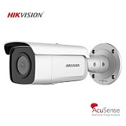 Hikvision DS-2CD2T63G2-2LI(4mm) 6 MP cameră de rețea Bullet cu Acusense și iluminare hibridă inteligentă fixă