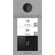 Hikvision DS-KV8213-WME1(C)/Flush Stație de Ușă Metalică cu 2 Butoane pentru Vilă