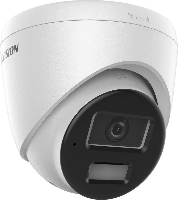 Hikvision DS-2CD1363G2-LIUF/SL 2.8mm PL 6 MP Cameră de rețea cu turret fix și iluminare hibridă inteligentă (interfață poloneză doar)