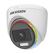 Hikvision DS-2CE70DF3T-LMFS(2.8mm) 2 MP Cameră Turret ColorVu cu Dublă Iluminare Fixă