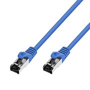 Extralink Kat.8.1 S/FTP 3m 40G Albastru | Patchcord LAN | Cu Cablu de rețea twisted pair