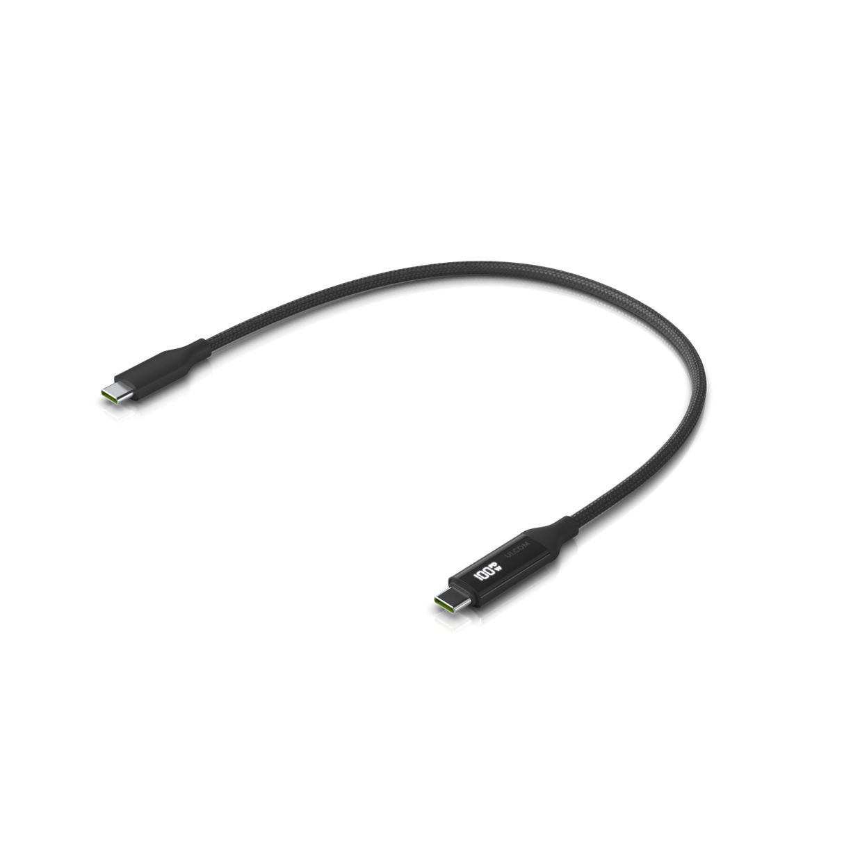 Ubiquiti UACC-Cable-USB-100W-2M-BK cabluri USB USB C Negru, Gri