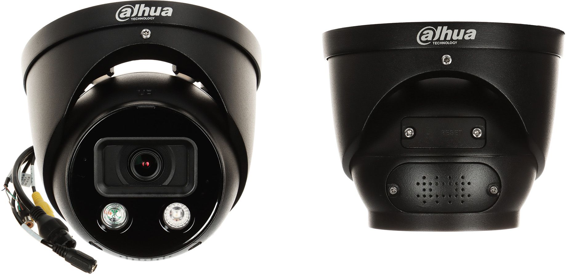 Dahua IPC-HDW3549H-AS-PV-0280B-S5-BLACK Cameră de rețea cu lentilă fixă WizSense cu iluminare duală inteligentă de 5MP, prevenire activă