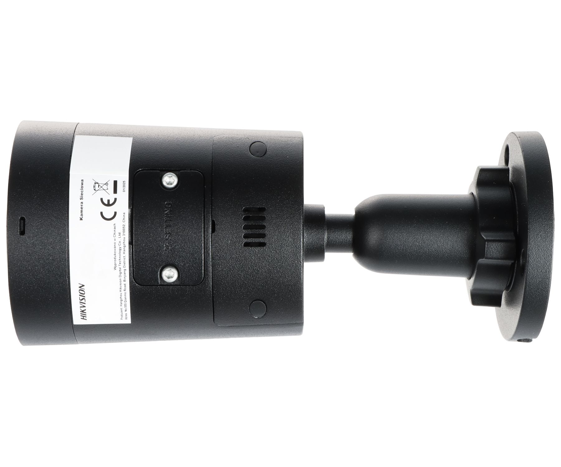 Hikvision DS-2CD2047G3-LI2UY/SL 2.8mm NEGRU PL 4 MP Lumină Hibridă Inteligentă cu ColorVu Cameră de Rețea Mini Bullet Fixă (interfață poloneză doar)