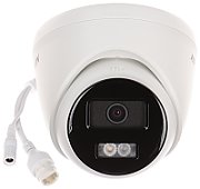 Hikvision DS-2CD1363G2-LIU 2.8mm PL 6 MP Cameră de rețea cu turret fixă și iluminare hibridă inteligentă (doar interfață poloneză)