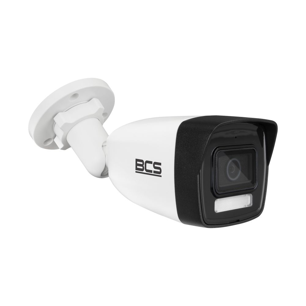 BCS BCS-V-TIP16FSR3L3(2) Cameră IP tubulară de 6MP cu tehnologie NightColor și microfon încorporat