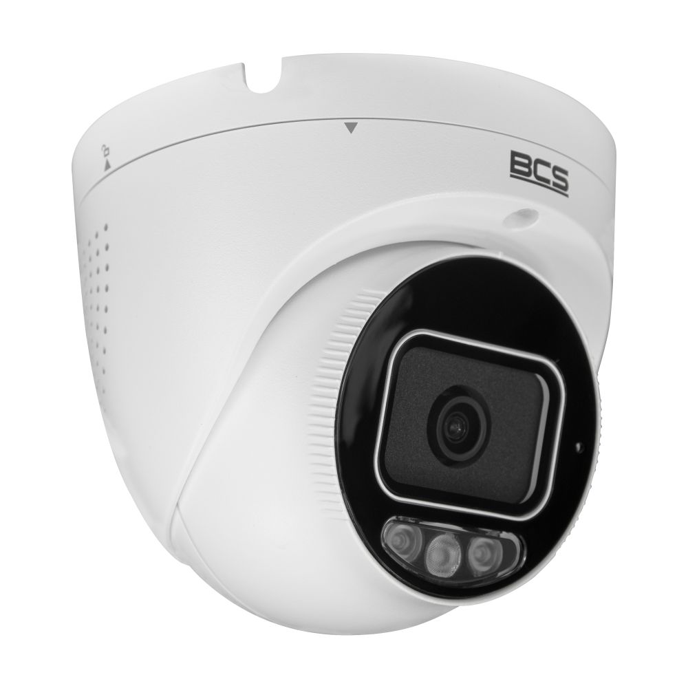 BCS BCS-P-EIP25FSR3L3-Ai2(2) Cameră dome IP 5MP cu NightColor și carcasă IP67