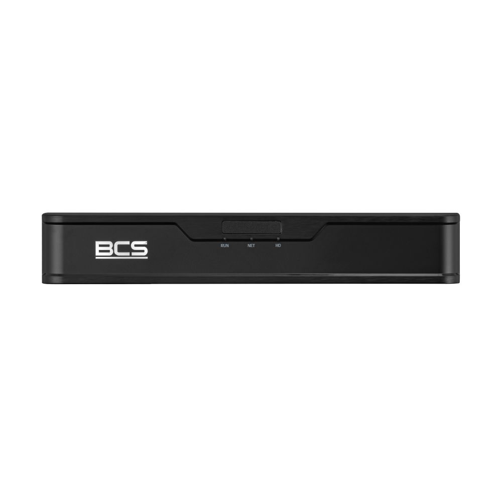 BCS BCS-P-NVR0401-4K(3) Recorder IP 4 canale 8MP cu HDMI 4K și suport pentru 1 hard disk