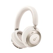 Casti Anker  Soundcore Space One Pro , Over-Ear, utilizare multimedia, Bluetooth 5.3, 4 x mic, durata baterie pana la 60 ore, pliabile, ANC, alb,  A3062G21  (timbru verde 0.18 lei) - 0194644186838