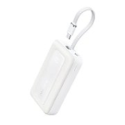 POWER BANK Anker 10.000 mAh, 30W cablu USB-C incorporat, 1 x USB-C, , , alb,  A1688H21  (timbru verde 0.98 lei) - 0194644201098