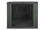 Digitus DN-19 12-U-EC-SW rack-uri 12U Raft montat pe perete Negru