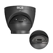 BCS BCS-P-EIP25FSR3L2-AI2-G Camera dome IP 5MP cu tehnologia NightColor și carcasă IP67