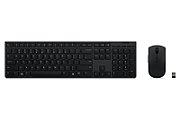 Lenovo 4X31K03931 tastaturi Mouse inclus RF Wireless + Bluetooth Engleză SUA Negru