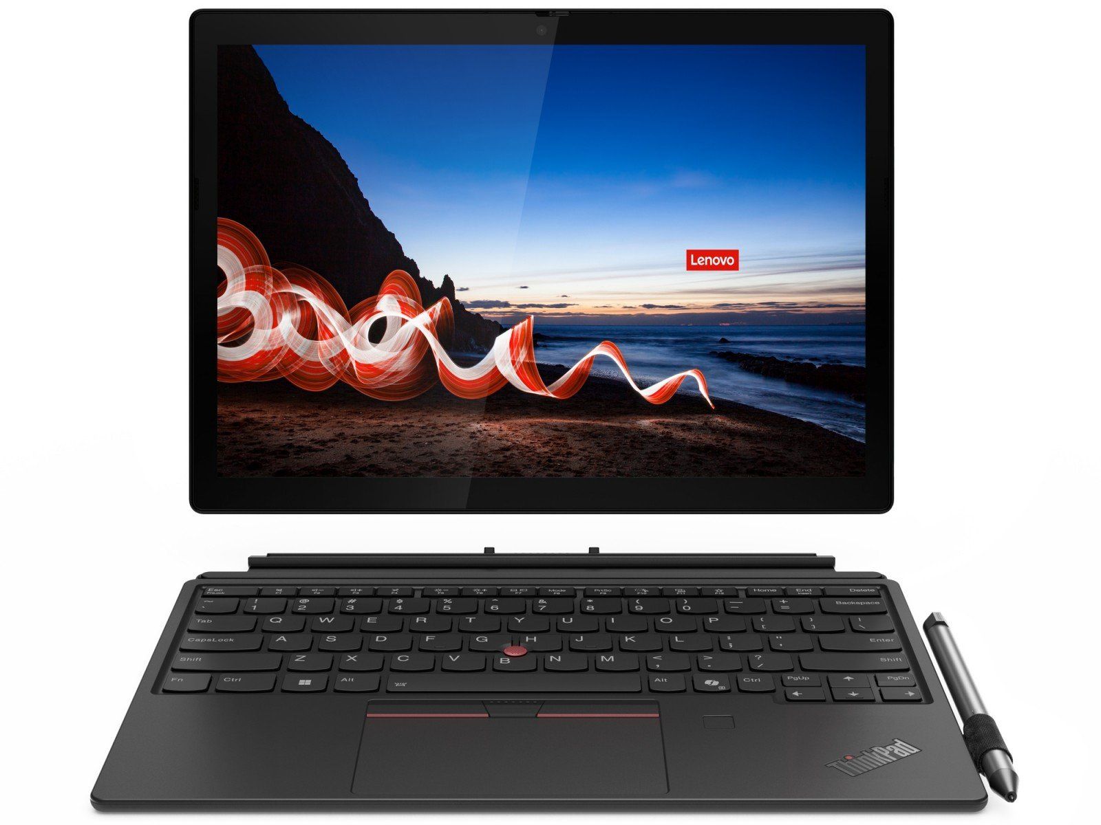 Laptop Lenovo ThinkPad X12 Gen 2, 12.3 inch 1920 x 1080 Touchscreen, Intel Ultra 7 164U (12 C / 14 T, 2.1 GHz - 4.8 GHz, 12 MB cache), 32 GB LPDDR5X, 1 TB SSD, Intel Graphics, Windows 11 Pro, Gri