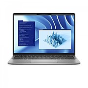 Laptop Dell Latitude 7455, 14 inch 2560 x 1600 Touchscreen, Qualcomm X Plus X1P-64-100 (10 C / 10 T, 3.4 GHz - 3.4 GHz), 16 GB LPDDR5X, 512 GB SSD, Qualcomm Adreno, Windows 11 Pro, Tastatura Spaniola, Gri