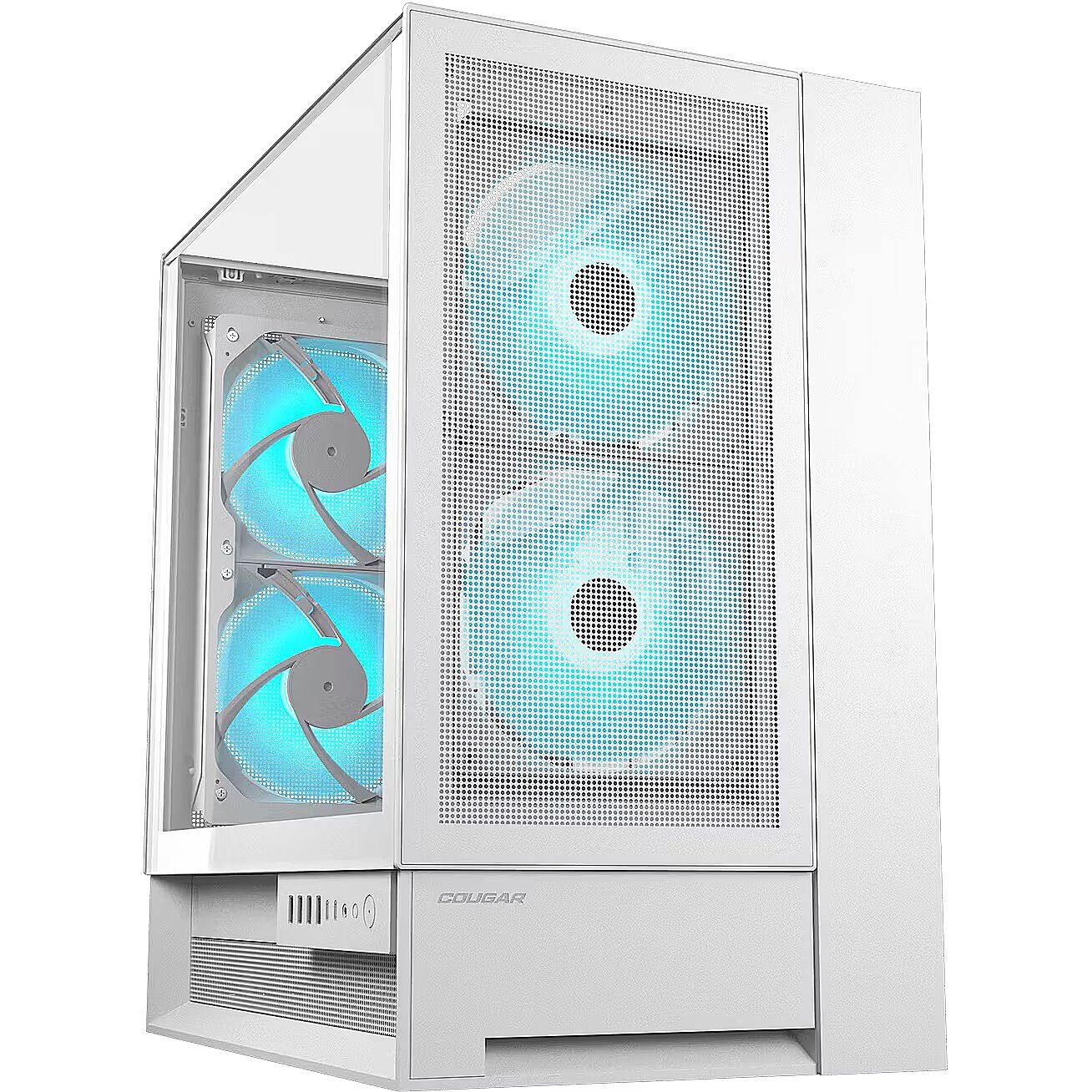 COUGAR OmnyX PC Case, Mid Tower, White