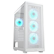 COUGAR MX220 RGB PC Case, Mid Tower, White