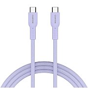 CANYON cable OnWire 60CL C-C 60W COLOR Braided 1m Purple
