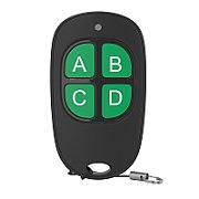 TELECOMANDA UNIVERSALA RF Superior,compatib porti si bariere cu frecv fixa 433.92 Mhz,necesita telecomanda orig ptr copiere cod, bateriile (2xCR2016) incluse, negru  SUPRF003  (timbru verde 0.08 lei)