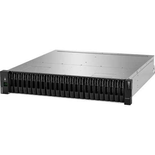 Lenovo ThinkSystem DE4000F matrici de Hard Disk-uri Cabinet metalic (2U) Negru