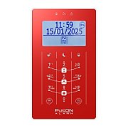 BCS PULSON FRONT LCD/S RO Front roșu pentru tastatura LCD/S