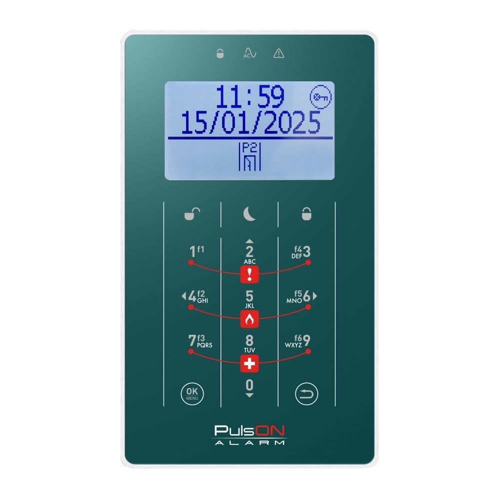 BCS PULSON FRONT LCD/S ANT Front antracit pentru tastatura LCD/S