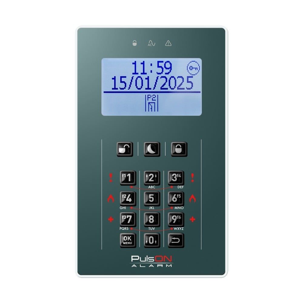 BCS PULSON FRONT LCD/C ANT Frontă antracit pentru tastatura LCD/C