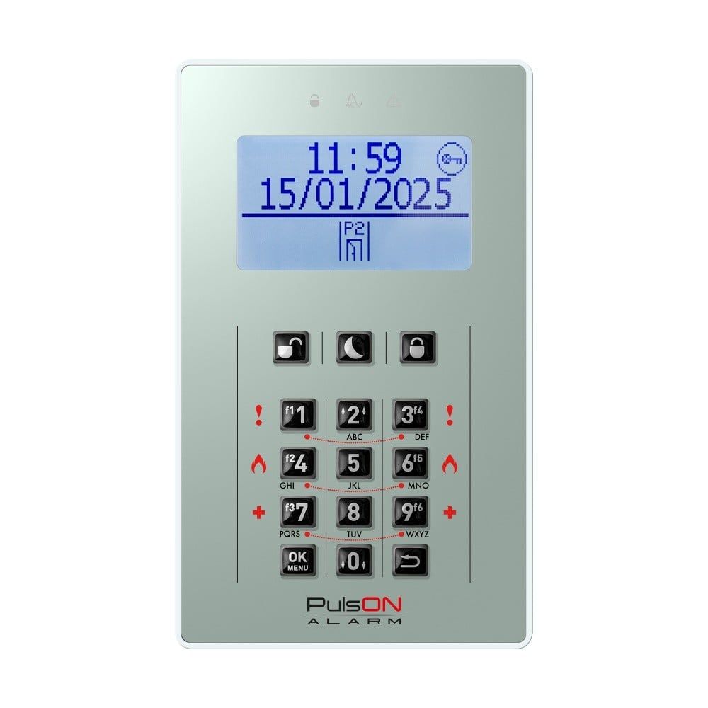 BCS PULSON FRONT LCD/S GRD Front gri închis pentru tastatura LCD/S